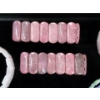 Image 2 : 9 Assorted Polished Gemstone Stretch Bracelets