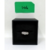 Image 3 : Ladies Estate 14KT Yellow Gold Multi-Diamond Ring 