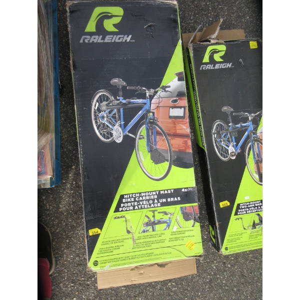 Raleigh Hitch-Mount Mast Bike Carrier in Box
