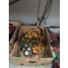 Image 1 : Box of Assorted Air Hoses and Gauges 