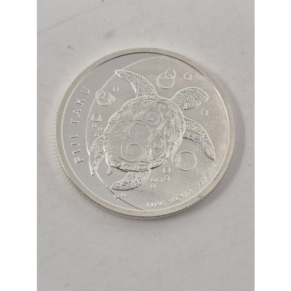 1 Oz .999 Silver 2013 Fiji Taku Turtle Coin