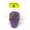 Image 1 : 320 Gram 3D Amethyst Gemstone Skull
