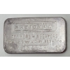 Image 1 : Vintage .999+ Silver National Refiners Bar