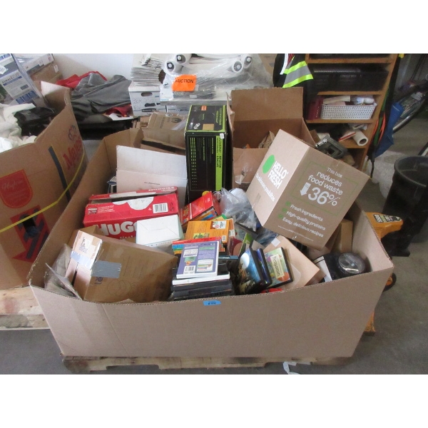Skid of Overstock & Customer Return Goods - As Is
