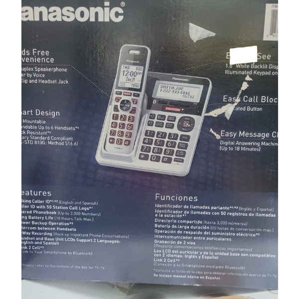 Customer Return Cordless Phone 