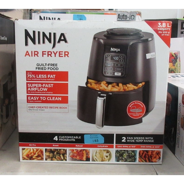 Ninja 3.8L Digital Air Fryer - 2 Fan Speeds
