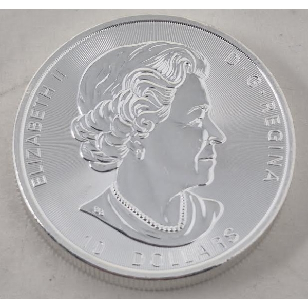2 Oz .9999 Silver 2017 Canada Twin Maples Coin 