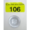Image 1 : 1/2 Oz .999 Silver TD Bank Round