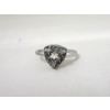 Image 1 : New Green Amethyst & Diamond Ring