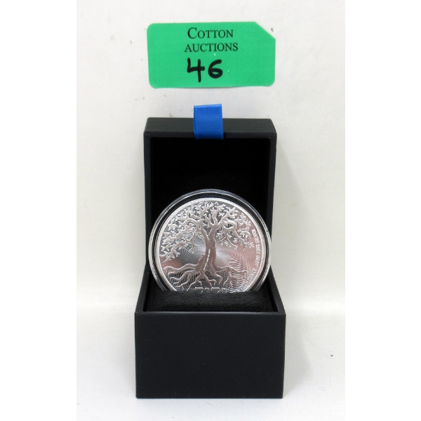 1 Oz .9999 Silver Tree of Life Coin 
