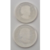 Image 3 : 2 x 1/4 Oz .9999 Silver $8 Lion Dance Coins 