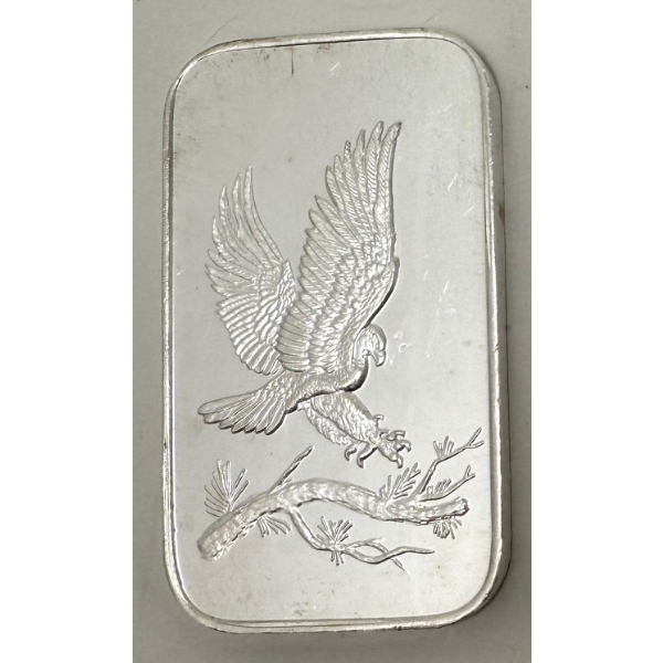 1 Oz .999 Silver Eagle/SilverTowne Bar 