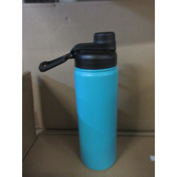 3 New 20 Oz. Stainless Steel Water Bottles - Teal
