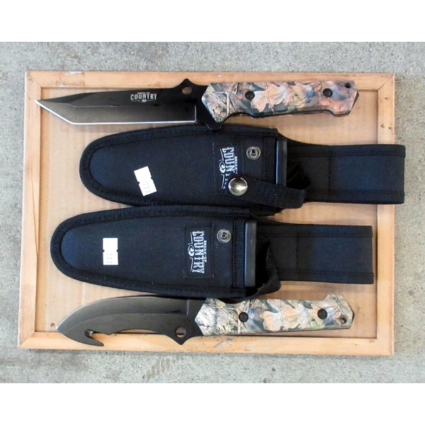 New Knife and Gut Knife by Break-Up-Country 