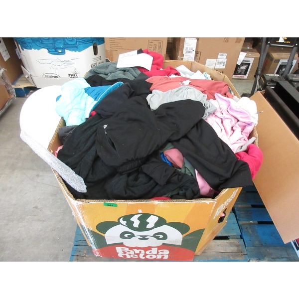 Skid of Overstock & Customer Return Clothing