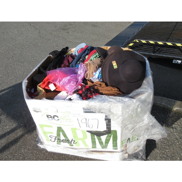 Skid of Overstock & Customer Return Clothing - As Is