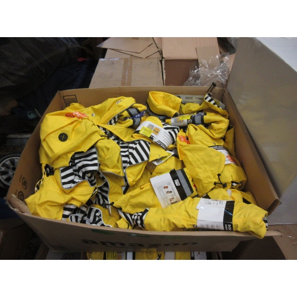 9 South Paw Dog Rain Jackets - Assorted Sizes