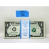 Image 1 : 100 x $1 USD Uncirculated Federal Reserve Bundle 