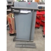 Image 1 : Grey Glass Top Electric Height Adjustable Desk