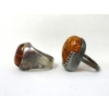 Image 3 : 5 Vintage Rings with Large Faces 