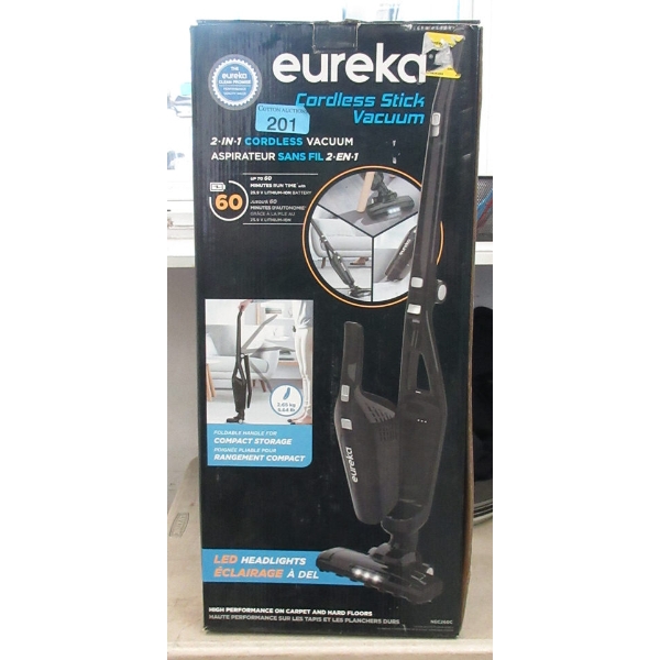 Eureka Cordless Stick Vacuum in Box