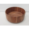 Image 1 : 12" Wood Salad Bowl by Home Inspirations - 4" Deep 