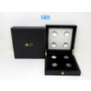 Image 1 :  4 Coins x .5 Gram .9999 Fine Gold Coin Set 