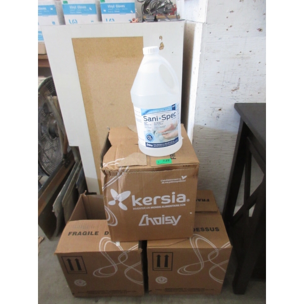 3 Cases of 4 Sani-Spec Hand Sanitizing Gel with Aloe