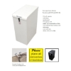 Image 1 : 2 New Black Parcelock Lock Boxes - 14" x 2" x 31" tall