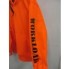 Image 2 : 4 New Orange "Work Load" Hoodies - Assorted Sizes