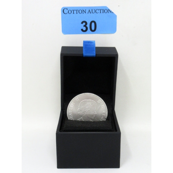 1/2 Oz .9999 Silver 2014 Snowy Owl $50 Coin 