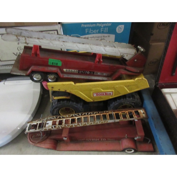 3 Preowned Toy Vehicles 