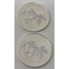 Image 1 : 2 x 1/2 Oz .9999 Silver Canada Maple Leaves Coins