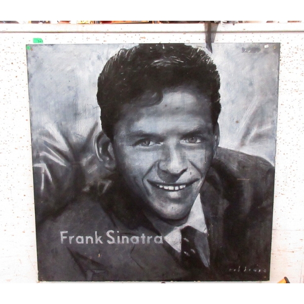Large  Frank Sinatra  Portrait, Signed - Rob Bowen