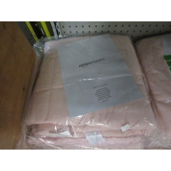New Pink Weighted Throw Blanket - 5 kg
