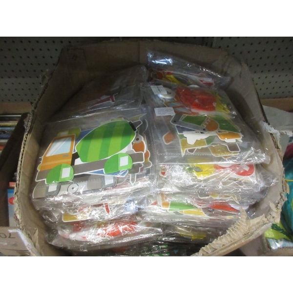 Box of 75+ New Children's Party Balloon & Decor Sets