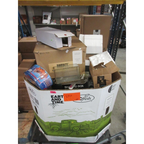 Skid of Storage Locker Goods - As is