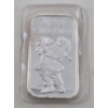 Image 1 : 1 Oz .999 Silver 1998 Merry Christmas Bar 