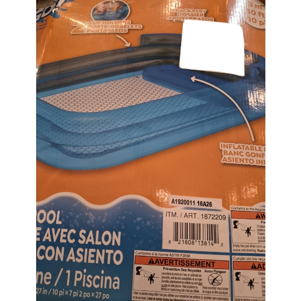 Customer Return Inflatable Pool 