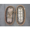 Image 1 : Rare - WWII Military Snow Shoes - Wood & Canvas