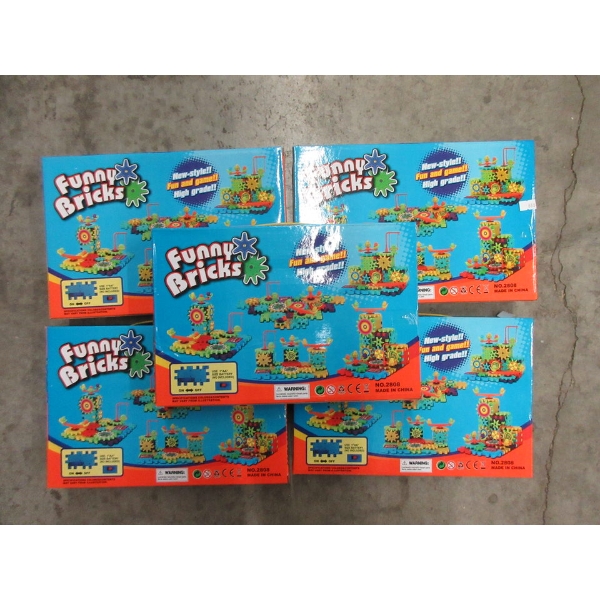 5 New Funny Bricks Motorized Building Sets 