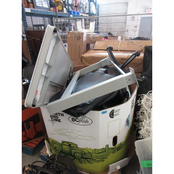 Skid of Desk Parts and Office Chair - Customer Return