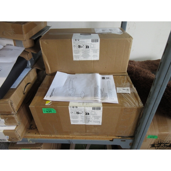 3 Single Monitor Display Mounting Arms