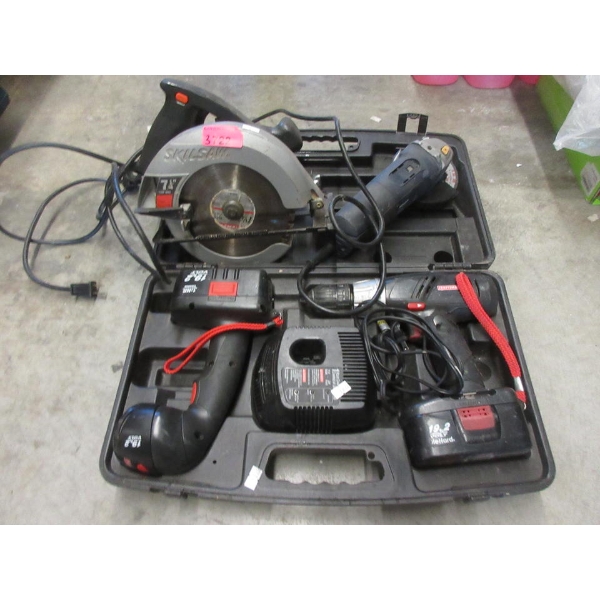 2 Corded and 2 Cordless Power Tools - Preowned