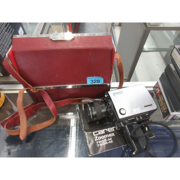 Vintage Carena Zoomex 7606-M Movie Camera
