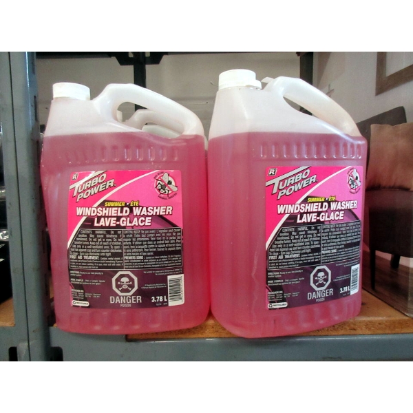 6 x 3.78 L  Summer Windshield Washer Fluid