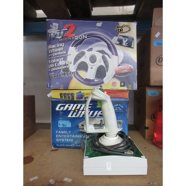 2 Game Controllers & 1 Game Wave System
