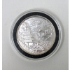 Image 2 : 2 Oz .999 Silver Skull & Pirate Ship Storm 'No Prey No Pay' Pirate Ship Art Round 