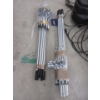 Image 1 : 24 Industrial 28" Foam Floor Squeegees with Poles
