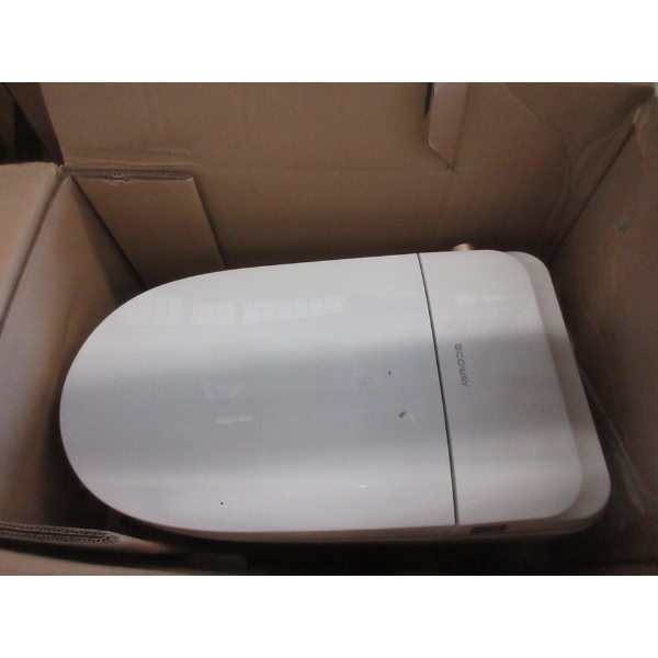 Eco Way 1 Piece White Toilet in Box